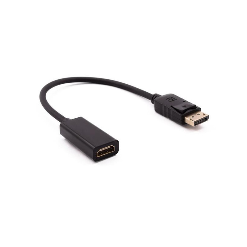 (NXADAP02) NILOX CABLE ADAPTADOR DISPLAY PORT A HDMI HEMBRA NEGRO