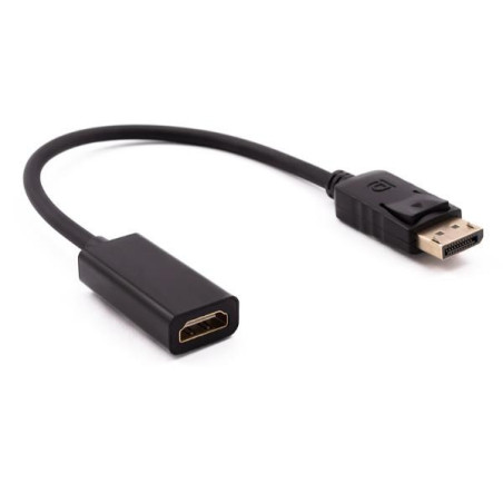 (NXADAP02) NILOX CABLE ADAPTADOR DISPLAY PORT A HDMI HEMBRA NEGRO
