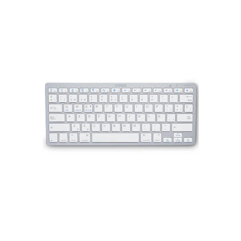 (NXKB01S) NILOX TECLADO BLUETOOTH BLANCO