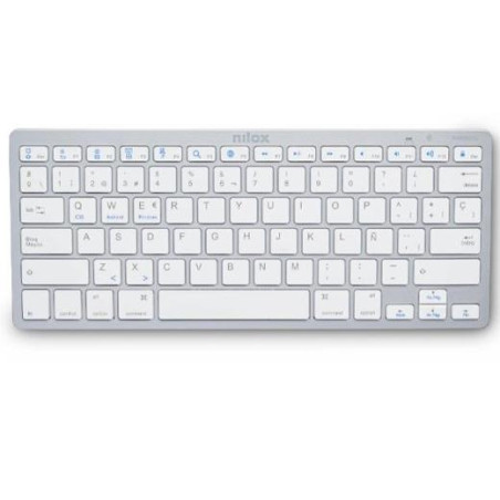 (NXKB01S) NILOX TECLADO BLUETOOTH BLANCO