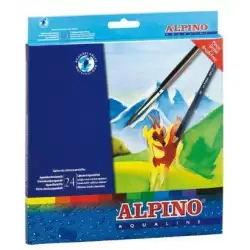 (AL000131) ALPINO LÁPICES DE COLORES AQUALINE ACUARELABLES 175MM ESTUCHE DE 24 C/SURTIDOS