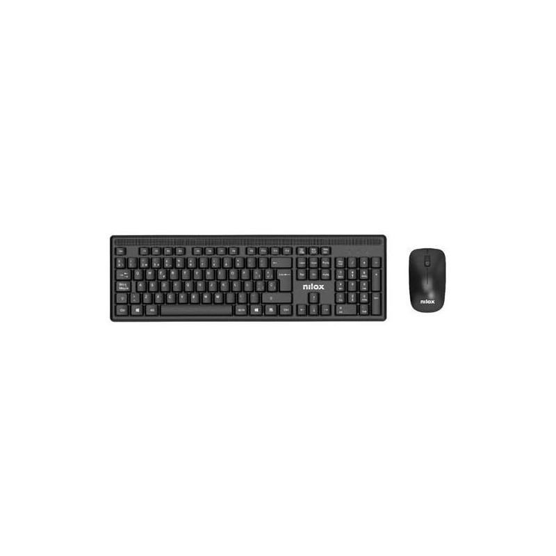 (NXKMWE011) NILOX COMBO TECLADO + RATÓN INALÁMBRICO NEGRO