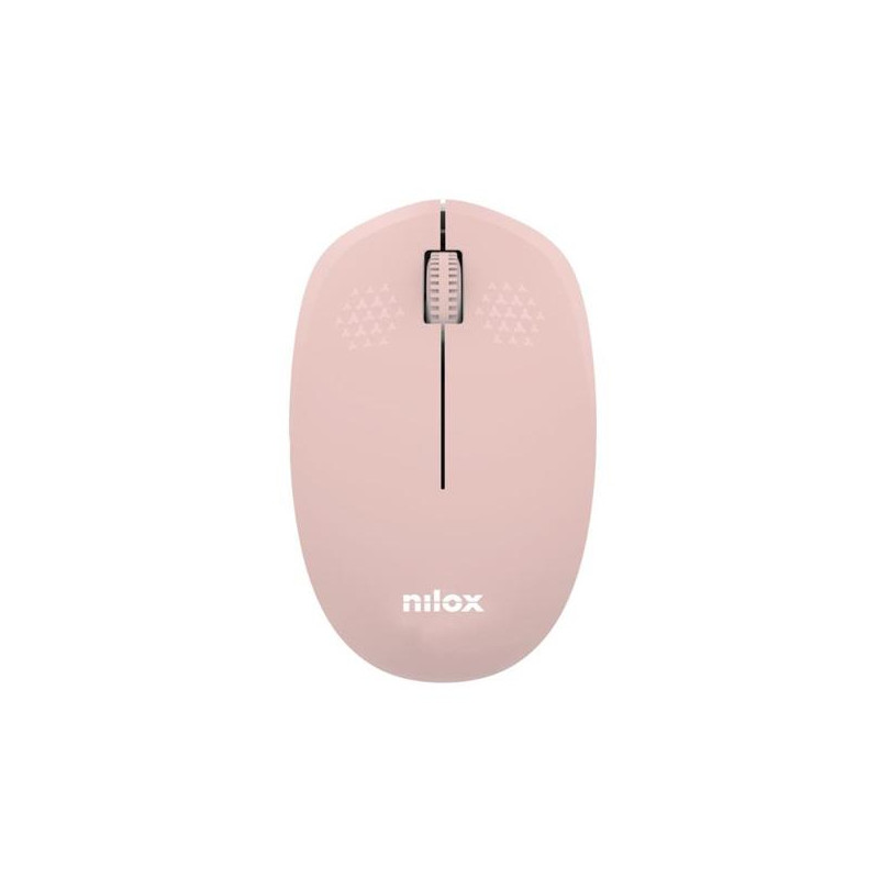 (NXMOWI4014) NILOX RATÓN INALÁMBRICO 1000PPP ROSA