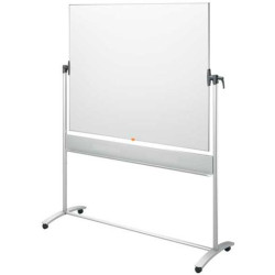 (1901031) NOBO PIZARRA BLANCA MAGNÉTICA MÓVIL NANO CLEAN CLASSIC 150X120CM