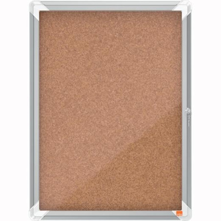 (1902561) NOBO VITRINA INTERIOR PARA 4 HOJAS A4 CON SUPERFICIE DE CORCHO