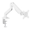 (NXSMA02W) NILOX SOPORTE DE MESA GIRATORIO E INCLINABLE 1 BRAZO ARTICULADO HASTA 32" BLANCO