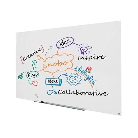 (1905178) NOBO PIZARRA MAGNÉTICA IMPRESSION PRO C/BANDEJA 190X100CM CRISTAL BLANCO BRILLANTE