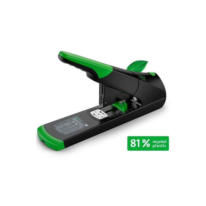 (023-0065) NOVUS GRAPADORA DE GRUESOS B50 RE+NEW HEAVY DUTY NEGRO  140 HOJAS