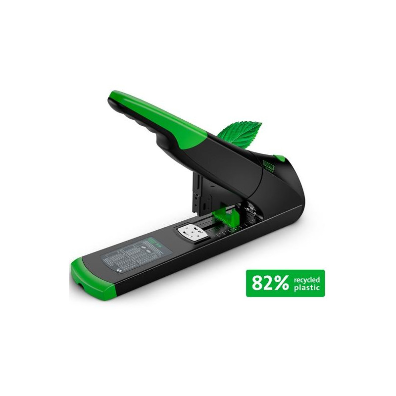 (023-0066) NOVUS GRAPADORA DE GRUESOS B56 RE+NEW HEAVY DUTY NEGRO 200 HOJAS
