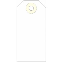 (121372) APLI ETIQUETAS COLGANTES C/ARANDELA 80X38MM CAJA DE 1000 CREMA