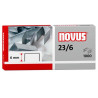 (042-0039) NOVUS GRAPAS 23/6 PARA GRAPADORAS DE GRUESOS CAJA 1000 UD