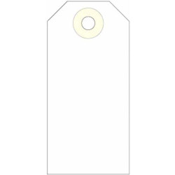 (121374) APLI ETIQUETAS COLGANTES C/ARANDELA 100X51MM CAJA DE 1000 CREMA