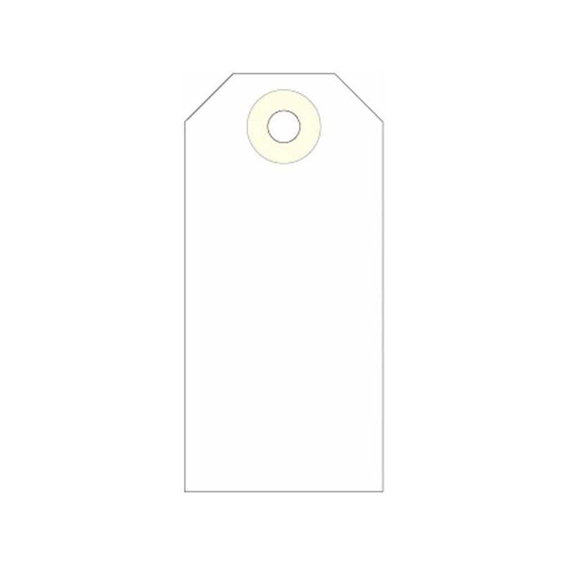 (121375) APLI ETIQUETAS COLGANTES C/ARANDELA 120X57MM CAJA DE 1000 CREMA