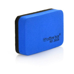 (26026) OFFICE BOX MINI BORRADOR  PIZARRA BLANCA 73X44X15MM AZUL