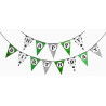 (102-1027) OH YEAH GUIRNALDA BANDERINES HAPPY BIRTHDAY FÚTBOL 5M