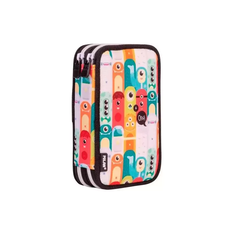 (081264ALN) MILAN PLUMIER 2 PISOS CON CONTENIDO SERIE ESPECIAL ALIENS