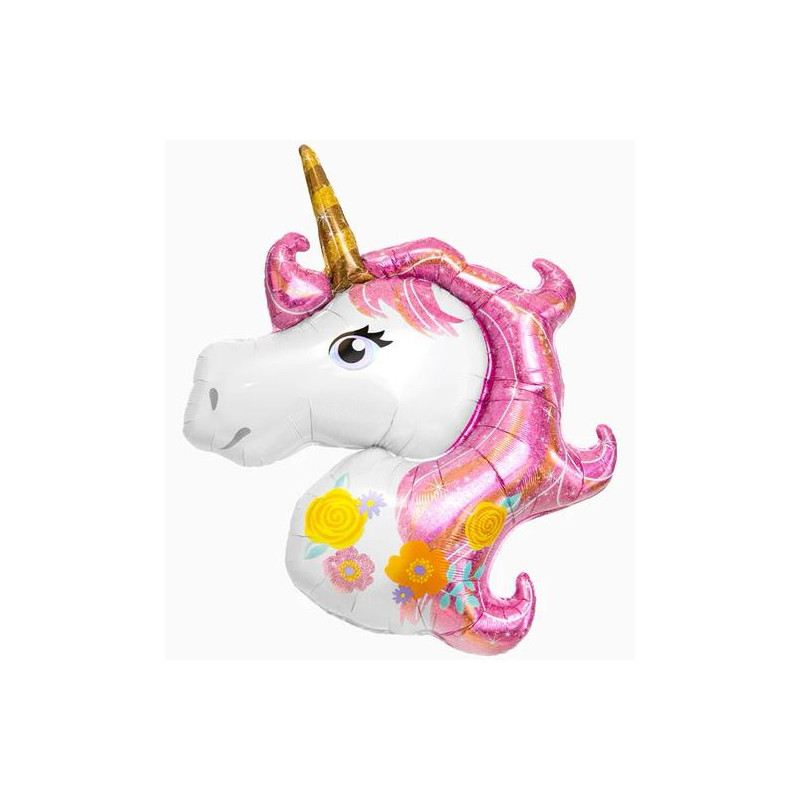 (113-1244) OH YEAH GLOBO POLIAMIDA UNICORNIO PASTEL 109CM-43