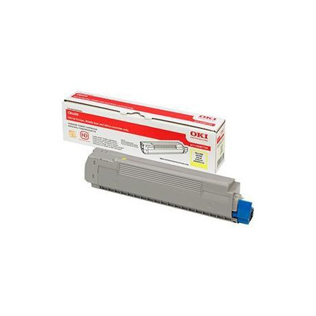 (43487709) OKI TONER AMARILLO C-8600/8800