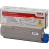 (43865721) OKI TONER AMARILLO C-5850/5950/MC560  (6.000 COPIAS)