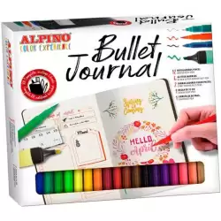 (AR001010) ALPINO ROTULADORES BULLET JOURNAL COLOR EXPERIENCE KIT COMPLETO C/SURTIDOS ESTUCHE 22 PIEZAS