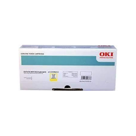 (45396213) OKI TONER AMARILLO EXECUTIVE ES7470/7480