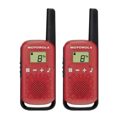 (B4P00811RDKMAW) MOTOROLA WALKIE TALKIE T42 ROJO