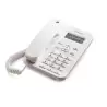 (E08000CT2N1AES) MOTOROLA TELEFONO FIJO C/ CABLE CT202 BLANCO