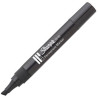 (S0192654) SHARPIE MARCADOR PERMANENTE W10 PUNTA BISELADA NEGRO CAJA 12 UD