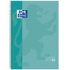 (400078125) OXFORD CUADERNO CLASSIC EUROPEANBOOK 1 WRITE&ERASE 80H A4+ 1 LINEA MICROPERFORADO T/EXTRADURA PACK 5 UD ICE MINT