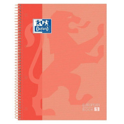 (400119096) OXFORD CUADERNO CLASSIC EUROPEANBOOK 1 WRITE&ERASE 80H A4+ 5X5MM MICROPERFORADO T/EXTRADURA MELOCOTON