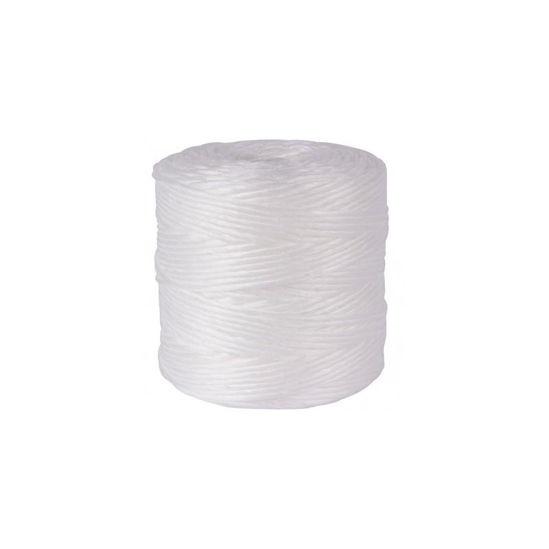 (13126) APLI BOBINA DE CUERDA POLIPROPILENO 400 G CON 1 CABO - 240 M BLANCO