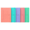 (400154941) OXFORD CUADERNO COSIDO SIGNATURE 80H A5 1 LÍNEA CIERRE C/GOMA TAPA EXTRADURA C/SURTIDOS PASTEL
