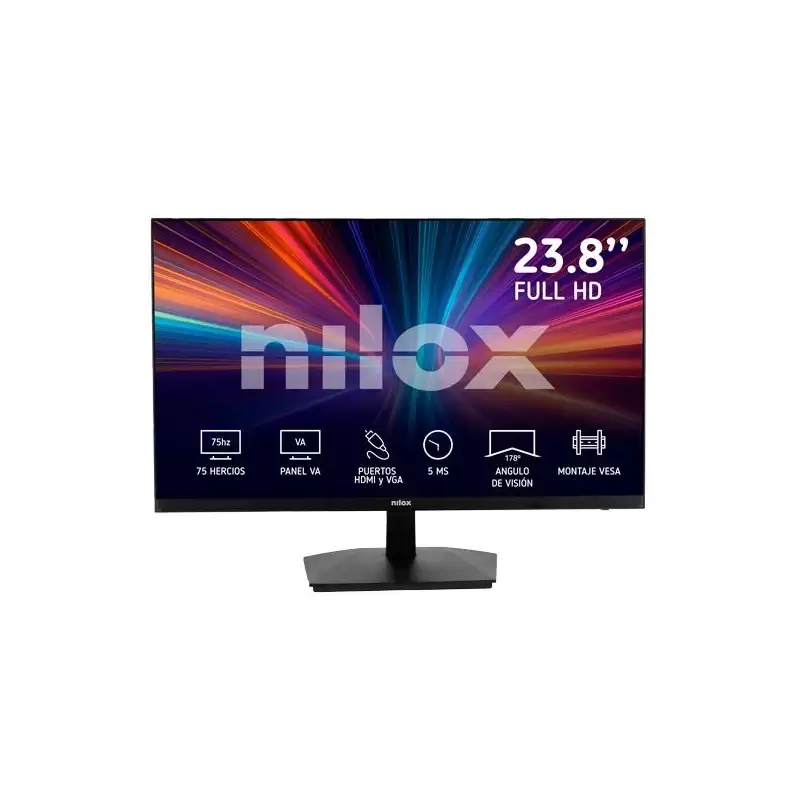 (NXM24FHD11) NILOX MONITOR DESKTOP VA LED 24" 75HZ 16:9 HDMI/VGA