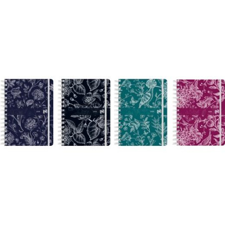 (400201732) OXFORD AGENDA ANUAL ROMANCE ESPIRAL A5 320H DP C/SURTIDOS 2026