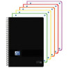 (400196878) OXFORD CUADERNO EUROPEANBOOK 5 LIVE&GO 120H A4+ 5X5 WRITE&ERASE T/PLÁSTICO NEGRO