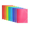 (400147015) OXFORD CARPETA CON 60 FUNDAS CRISTAL ESPIRAL CON GOMAS URBAN PP COLORES SURTIDOS A4