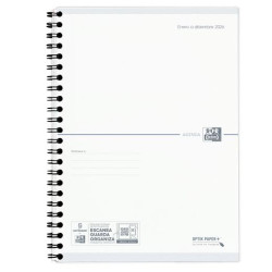 (400201736) OXFORD RECAMBIO AGENDA ANUAL ESPIRAL DOBLE A5 128H SV 2026