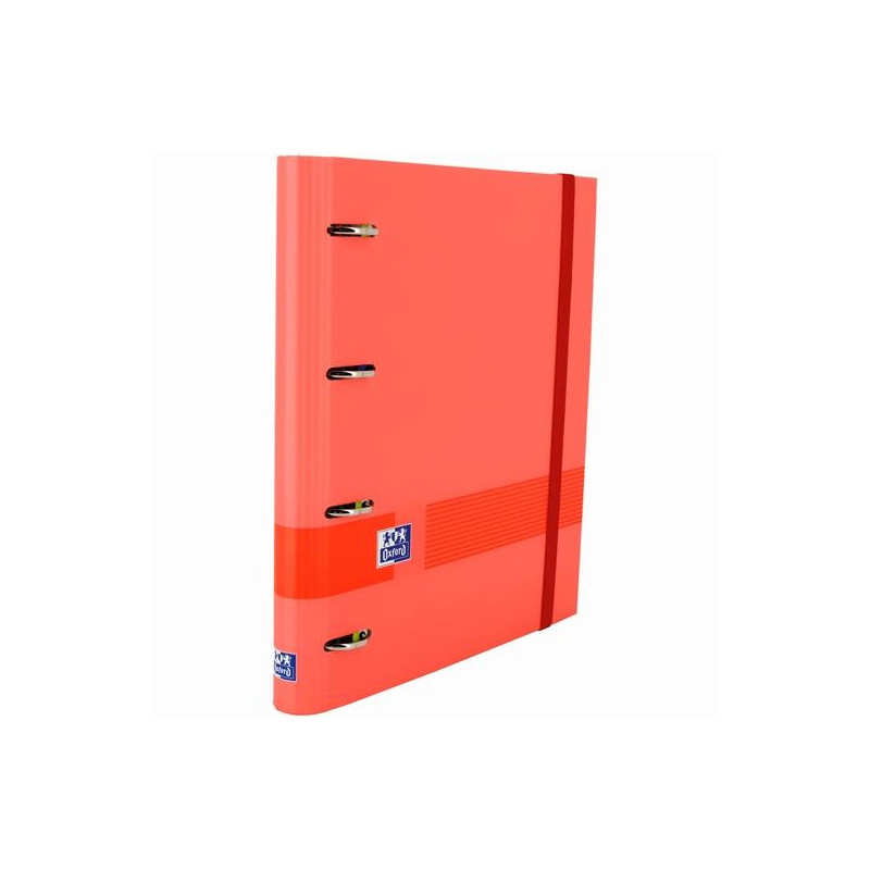 (400158629) OXFORD & YOU CARPETA 4 ANILLAS 35MM EUROPEANBINDER A4+ T/EXTRADURA C/RECAMBIO 5X5 WATERMELON