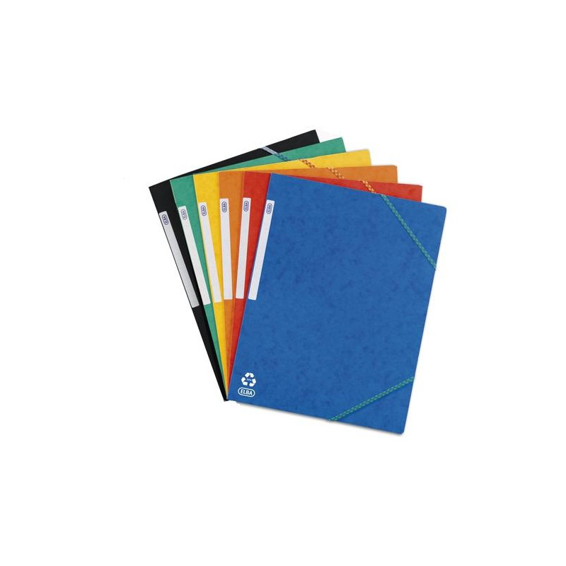 (400114319) OXFORD CARPETA DE GOMAS TOP FILE CARTULINA A4+ COLORES CLÁSICOS