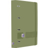 (400195520) OXFORD EUROPEANBINDER LIVE&GO CARPETA ANILLAS 4X35 A4+ C/RECAMBIO 5X5 WRITE&ERASE POLYFOAM VERDE SAFARI