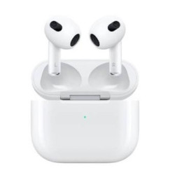 (MME73ZM/A) APPLE AIRPODS AURICULARES V3 BLUETOOTH 5.0 CON ESTUCHE DE CARGA INALÁMBRICA