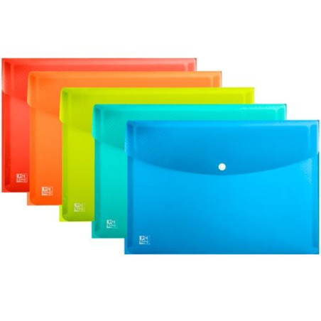 (400147030) OXFORD SOBRES CON BROCHE URBAN A3 POLIPROPILENO C/SURTIDOS