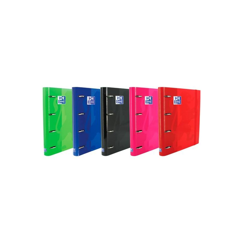 (400194658) OXFORD PACK EUROPEANBINDER CLASSIC TE A4+ 5X5 + REC 80H + SEPARADORES 5P CARTÓN C/SURTIDOS