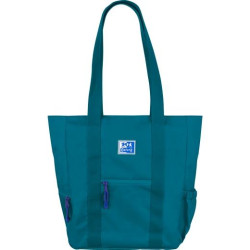 (400174106) OXFORD TOTE BAG B-TRENDY OXFBAG RPET AQUA