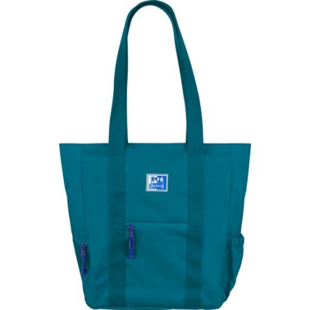 (400174106) OXFORD TOTE BAG B-TRENDY OXFBAG RPET AQUA
