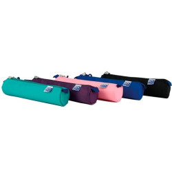(400150281) OXFORD KANGOO TEENS ESTUCHE PORTATODO REDONDO PEQUEÑO POLIÉSTER COLORES SURTIDOS