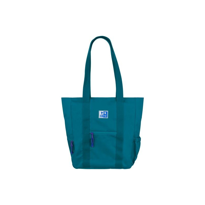 (400174106) OXFORD TOTE BAG B-TRENDY OXFBAG RPET AQUA