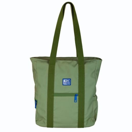 (400183032) OXFORD TOTE BAG B-TRENDY OXFBAG RPET VERDE SAFARI
