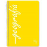 (16527) PACSA CUADERNO ASIGNATURAS 80H FOLIO 90GR 4X4MM TAPAS PP PACK 4 UD "GEOGRAFÍA"