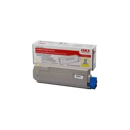 (43865721) OKI TONER AMARILLO C-5850/5950/MC560  (6.000 COPIAS)